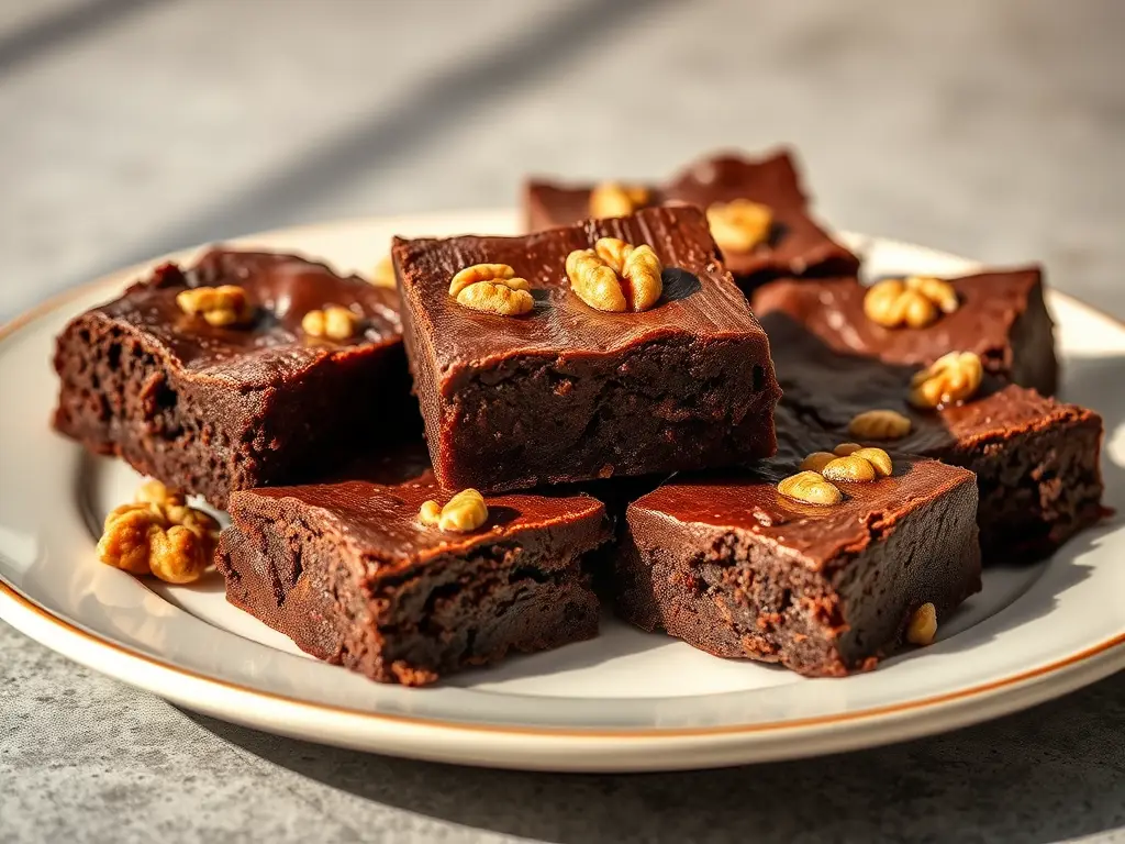 plate-of-chocolate-and-walnut-brownies